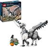 LEGO Harry Potter Fierobecco, Figura di Ippogrifo Giocattolo da Costruire con Parti Snodabili, Creatura Magica da Collezione, Giochi Creativi per Bambini, Bambine, Ragazzi e Ragazze da 9 Anni