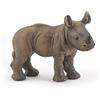 PAPO -Dipinta a mano- figurina-Fauna Selvatica -Rinoceronte cucciolo-50035-Collezione -Adatto a bambini e bambine - A partire dai 3 anni di eta
