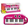 Bontempi PlayKeys: Tastiera Giocattolo a 24 Tasti per Piccoli Musicisti, Rosa, 300x140x40 mm,Bontempi