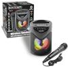 Bontempi Amplificatore Wireless Karaoke con Microfono Dinamico, Vano Porta Smartphone, Effetti Luminosi ed Effetto Eco, 18,9x15,9x12,9 cm,Bontempi