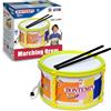 Bontempi Tamburo e Bacchette di 20cm per un`Esperienza Ritmica Completa, Giallo, 21,5x21,5x11,5 cm,Bontempi,Eta 18+ mesi