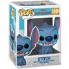 Funko Pop! Disney: Smiling Seated Stitch - Disney: Lilo & Stitch - Figura in Vinile da Collezione,Eta 3+