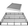 VEVOR Base Letto Imbottita Struttura per Letto 2010x1510x102 mm Rete a Doghe con Rivestimento in Tessuto Lavabile Base Queen Size capacità di Carico Massima di 1587,57 kg Struttura in Metallo
