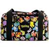 mybagstory Borsa sportiva Pokemon per bambini, 43 cm, borsa da piscina e calcio per ragazzo, tracolla regolabile e tasca borraccia | Design ufficiale Pikachu nero e giallo | idea regalo per la scuola