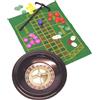 Ruota della roulette da 10 pollici, 100 fiches e tappetino da tavolo inclusi.