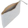 Valentino borsa per utensili Ocarina Soft Cosmetic Case Perla grigio chiaro