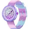 Flik Flak Swatch FCSP131 Flick Flake Orologio FUZE in viola Girls viola