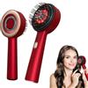 WingFly Massaggiatore elettrico 2 in 1 spazzola massaggiante elettrica e olio per capelli, 3 modalità, spazzola elettrica per capelli con cabina liquida, massaggio a 360°
