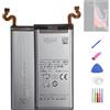 HIGHAKKU Batteria di ricambio EB-BN965ABU compatibile con Samsung Galaxy Note 9 SM-N960 con strumenti