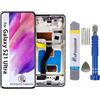 It'Go Full INCELL Display per Samsung S21 Ultra G998 LCD Schermo di Ricambio Touch Screen con Strumento Nero con Telaio di Alta Qualità
