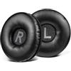 SOULWIT Cuscinetti di ricambio per Logitech H390 H600 H609 H760 cuffie, con morbida pelle proteica, isolamento acustico (nero)