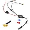 Audioproject A391 - Splitter amplificatore antenna DAB compatibile da SMB a DIN per Sony Pioneer JVC Kenwood Blaupunkt Alpine FM splitter antenna autoradio radio digitale DAB+ Plus adattatore per auto