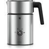 WMF Lono Silk Milk & Choc - Montalatte elettrico, 650 Watt, macchina per cacao, bollitore per latte, effetto anti-impronte, per schiuma di latte caldo, freddo, cioccolata calda, latte vaccino e latte
