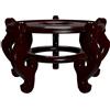 Red Lantern Oriental Furniture Red Lantern Supporto per ciotole in palissandro, misura 10,5 cm, diametro base