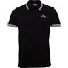 Kappa Polo Shirts, Black, XL Men's