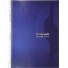 Clairefontaine Calligraphe 2416C pacco da 5 Quaderni con spirale (marchio Clairefontaine) A4, 1