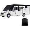 BODYGAD Telone Protettivo Per Roulotte e Camper - Impermeabile In Tessuto Oxford 210d 7,5x3m/24,6x9,84ft