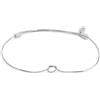 Generico Bracciale Unisex Marlù 25BR0001-M con nodo catena snake Silver