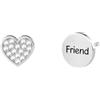 KIDULT - Orecchini Donna - Cuore | Amica - 761009