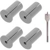 ANBOO Set di 4 passacavi per Starlink, passacavi da parete per cavo Starlink e adattatore Ethernet (grigio)