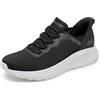 Skechers Bobs Squad Chaos-Daily Hype Sneaker da Uomo Senza Mani, Nero, 7 Wide