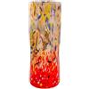 MurArt Vaso in Vetro di Murano DECORO MG da 1000 ml Alt 24CM In Vetro soffiato, Lavorato a Mano artigianalmente Made in Italy B1