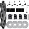 Jegehoyo 16 Kit di accessori di ricambio per Mova E40 Ultra Aspirapolvere Robot, 1 Spazzola principale, 4 Spazzole laterali, 4 Panni mop, 2 Filtro, 4 Sacchetti per la Polvere,1 Spazzola per la Pulizia