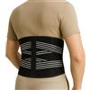MIHO SPORT Cintura lombare regolabile da uomo e da donna per alleviare la schiena, ideale per il lavoro o lo sport, 4 molle, taglia dalla S alla XL, perfetta per sciatica