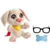 Fisher-Price DC League Super-Pets - Baby Krypto cucciolo snodato con suoni e accessori per il gioco di finzione, Giocattolo per Bambini 3+ Anni, HGV05