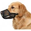 Eclove Museruola per Cani In Rete Traspirante per Cani Di Piccola e Media Taglia Con Passante Regolabile, Consente Di Bere,Impedisce Loro Di Abbaiare, Mordere e Masticare.