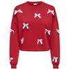 ONLY Onljedeite L/S Bow Box Ub Swt, Betulla, M Donna