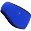 PATIKIL Fascia Riscalda Orecchie, Fascia Elastic Invernale In Pile Polare Per Corsa E Sport All'aperto Con Bottoni Per Jogging Camminata Sci Ciclismo, Blu