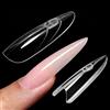 ZenithAura Original Sandwich Nagelform Dual Form 240 pezzi Mandel Rund Nägel Formen Mit Führungslinien 15 Taglia Superiore E Inferiore Nägel Schablone Per Builder Gel
