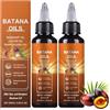 MENUY 2 pezzi Raw Batana Oil Paste, olio per capelli naturale, olio di Batana, ripara i capelli danneggiati, lucentezza e cura per uomini e donne, 200 ml