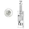 Chinensis 10 micro aghi per Dermapen aghi di ricambio punte cartuccia slot vite normale per auto Derma Electric Microneedling Pen 36 pin stile fibbia