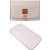 KARELLS Fasciatoio Portatile da Viaggio Pieghevole e Impermeabile per Bambini Piccoli, Anziani, Periodo Mestruale Femminile, Beige