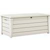 Baule da Esterno Keter Brightwood 145x69,7x60,3 cm in Resina Bianco