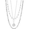 Purelei Hanalei Set di collane - Set di gioielli da donna in 3 pezzi con catena Malihini, Zodiac e Fashion Show - in acciaio inossidabile, impermeabile, regolabile 35-55 cm - Oro/Argento/Oro rosa, 55