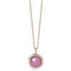 Mabina Gioielli - Collana Donna - Girocollo con ciondolo in rodocrosite - 553533