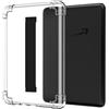 MoKo Custodia per Kindle 6 (11ª gen, 2024/2022), Nero | Cover posteriore in TPU ultra sottile, Flessibile e Trasparente con Cinturino da polso