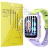 Lamshaw 6 Pezzi Protezione Schermo Compatibile con LAGENIO K9 Kid 1.78'' Pollici Smart Watch- Senza Bolle Alta Definizione Qualità Superiore Trasparente Morbido TPU Pellicola Protettiva (6 Pacchetti)