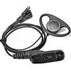 HYSHIKRA Auricolare con Microfono Auricolare multipin Compatibile con Motorola DP3400 DP4400 DP4800 DGP4150 XiR-P8200 Xpr-6300 Radio bidirezionale (Forma D, 1)