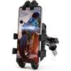 evomosa Porta cellulare per moto Supporto GPS per smartphone da 4'' - 7'' Adatto a tutte le moto con fori da 12mm-24mm Per R1 R6 F5 CBR650F VFR1200 Vfr800 GSX-R750 (C)