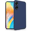 N NEWTOP Cover Compatibile per OPPO A98 5G, Custodia TPU SOFT Gel Silicone Ultra Sottile Flessibile Case Posteriore Protezione Fotocamera Anti Urto Guscio Scocca Colorato (Blu)