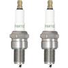 LEIBOCHAO 2 Pezzi F6RTC Candela Auto di Accensione, Sostituire per Decespugliatore Moto Tagliaerba, per RN9YC RN10YC RN11YC/3047/W20EPR-U/7131/BPR6ES 7995/WR6DC 7900/WR7DC/MTD 951-10292 751-10292 131-039, OEM