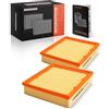 Frankberg 2 inserti filtro aria 6510940204 | Compatibile con: Q30, Classe A W176, CLA Shooting Brake X117, CLA Coupé C117, QX30, Classe B W242 W246, Classe GLA X156