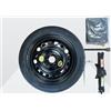D'ANGELO 1988 Kit Ruotino di Scorta 16 compatibile con Smart Fortwo III/Cabrio/Brabus con Cric, Chiave, Guanti e Sacca 125/80R16