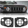 Archaic Protezione fari Suzuki Jimny JB64/JB74 2018-2024 Copertura fari | Jimny Sierra JB74/Jimny gl Copri Faro Anteriore Copertura fari Protezione griglia Parti esterne Accessori