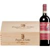 Poggio di Sotto | Toscana Brunello di Montalcino Riserva DOCG 2020 (BIO) 3 bottiglie in cassetta di legno 2,25 l