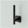Viverso x cube porta rotolo di riserva, VC2300MB, x cube nero opaco [Accessori Bagno > Porta Rotolo]